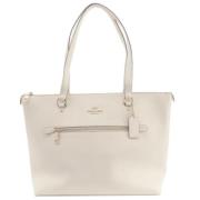 Coach Pre-owned Pre-owned Canvas totevskor White, Dam