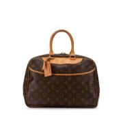 Louis Vuitton Vintage Pre-owned Canvas handvskor Brown, Dam