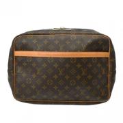 Louis Vuitton Vintage Pre-owned Tyg louis-vuitton-vskor Brown, Dam