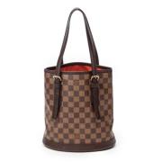 Louis Vuitton Vintage Pre-owned Canvas louis-vuitton-vskor Brown, Dam