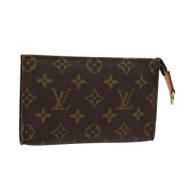 Louis Vuitton Vintage Pre-owned Canvas necessrer Brown, Dam