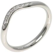 Tiffany & Co. Pre-owned Pre-owned Platina ringar Gray, Dam