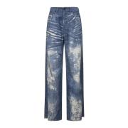 Diesel Blå Jeans Blue, Dam