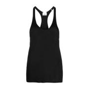 Isabel Marant Svart Folca Racerback Linne Black, Dam