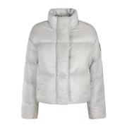 Canada Goose Kort Pufferjacka Gray, Dam