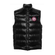 Canada Goose Svart Crofton Ripstop Dunväst Black, Herr