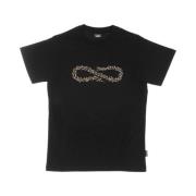 Propaganda Torn Logo Tee Svart Bomull T-shirt Black, Herr