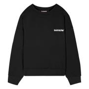 Barrow Ikonisk bokstavströja Black, Unisex