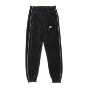 Nike Velour Sportswear Club Svart/Vit Byxor Black, Herr