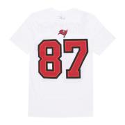 Nike Gronkowski NFL Tee Hyllar Lag Skjorta White, Herr