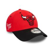 New Era Chicago Bulls Röd-Svart Hatt Red, Herr