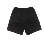 Obey Svarta Snickarshorts med Verktygssnöre Black, Herr