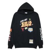 Mitchell & Ness Hoodie Blue, Herr