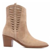 Alpe Baby Silk Ankelboots Beige, Dam