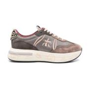 Premiata Bruna Sneakers med Multifärgat Design Multicolor, Dam