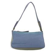 Prada Vintage Pre-owned Canvas necessrer Blue, Dam