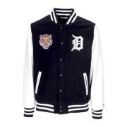 New Era Detroit Tigers Varsity Jacka Svart Black, Herr