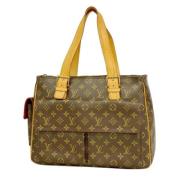 Louis Vuitton Vintage Pre-owned Canvas louis-vuitton-vskor Brown, Dam