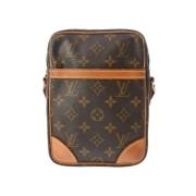 Louis Vuitton Vintage Pre-owned Tyg louis-vuitton-vskor Brown, Dam