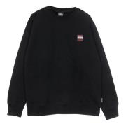 Propaganda Svart Lättvikts Crewneck Sweatshirt Black, Herr