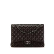 Chanel Vintage Pre-owned Laeder chanel-vskor Black, Dam