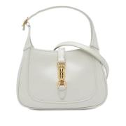 Gucci Vintage Pre-owned Laeder handvskor White, Dam