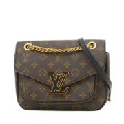 Louis Vuitton Vintage Pre-owned Canvas louis-vuitton-vskor Brown, Dam