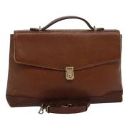 Burberry Vintage Pre-owned Laeder handvskor Brown, Dam