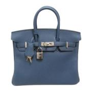 Hermès Vintage Pre-owned Laeder handvskor Blue, Dam