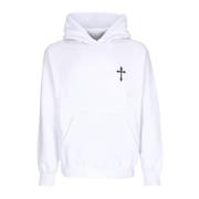 Propaganda Vit Snake Logo Hoodie White, Herr