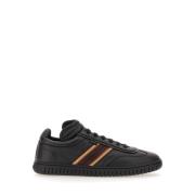 Bally Logo Sneaker 100% Kalvskinn Kina Black, Herr