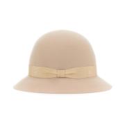 Helen Kaminski Merinoull Cloque Hatt Pink, Dam