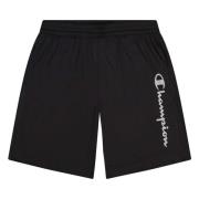 Champion Ben Reflekterande Script Logo Shorts Black, Herr