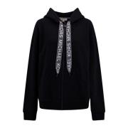 Michael Kors Sweatshirt med dragkedja Black, Dam