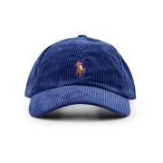 Polo Ralph Lauren Corduroy Broderad Logotyp Bomullshatt Blue, Herr