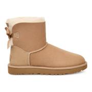 UGG Mini Bailey Bow II Stövlar Beige, Dam