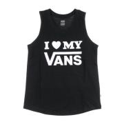 Vans Svart Tanktop för Kvinnor Black, Dam