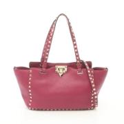 Valentino Vintage Pre-owned Laeder handvskor Pink, Dam