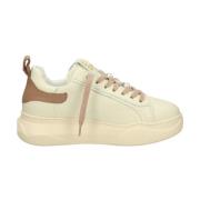 Gio+ Låga Sneakers Beige, Dam