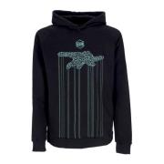 Dolly Noire Svart Kontroll Hoodie Lätt Sweatshirt Black, Herr