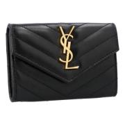 Saint Laurent Laeder plnbcker Black, Dam