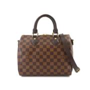 Louis Vuitton Vintage Pre-owned Tyg louis-vuitton-vskor Brown, Dam