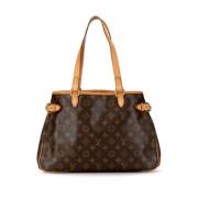 Louis Vuitton Vintage Pre-owned Canvas louis-vuitton-vskor Brown, Dam