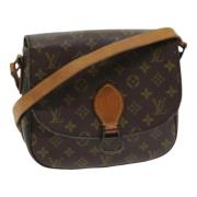 Louis Vuitton Vintage Pre-owned Canvas louis-vuitton-vskor Brown, Dam