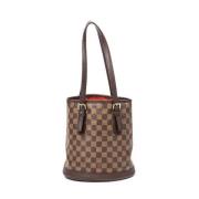 Louis Vuitton Vintage Pre-owned Canvas louis-vuitton-vskor Brown, Dam