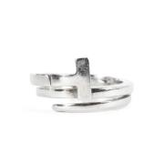 Tiffany & Co. Pre-owned Pre-owned Silver ringar Gray, Dam