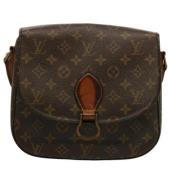 Louis Vuitton Vintage Pre-owned Canvas louis-vuitton-vskor Brown, Dam