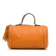 Gucci Vintage Pre-owned Laeder gucci-vskor Orange, Dam