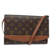 Louis Vuitton Vintage Pre-owned Canvas louis-vuitton-vskor Brown, Dam