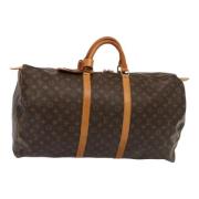 Louis Vuitton Vintage Pre-owned Canvas louis-vuitton-vskor Brown, Dam